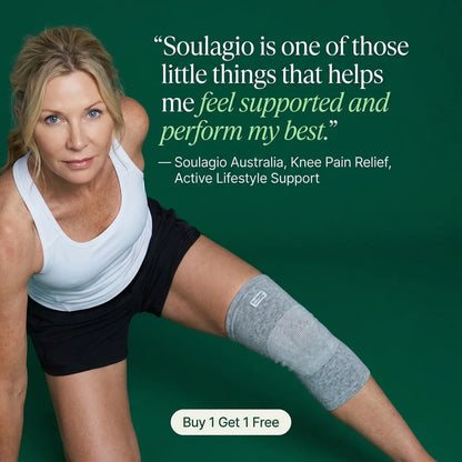Soulagio : The bamboo knee sleeve trusted by thousands of Australians to relieve knee pain and discomfort.