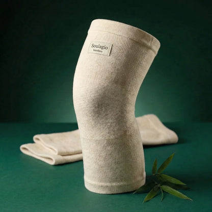 Soulagio : The bamboo knee sleeve trusted by thousands of Australians to relieve knee pain and discomfort.