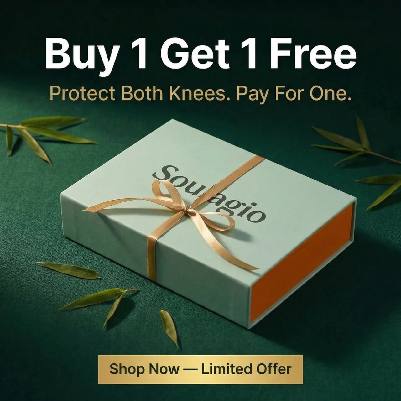 Soulagio : The bamboo knee sleeve trusted by thousands of Australians to relieve knee pain and discomfort.